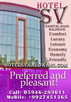 Hotel SV, Nainital Road, Haldwani